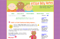 Antique Baby Names